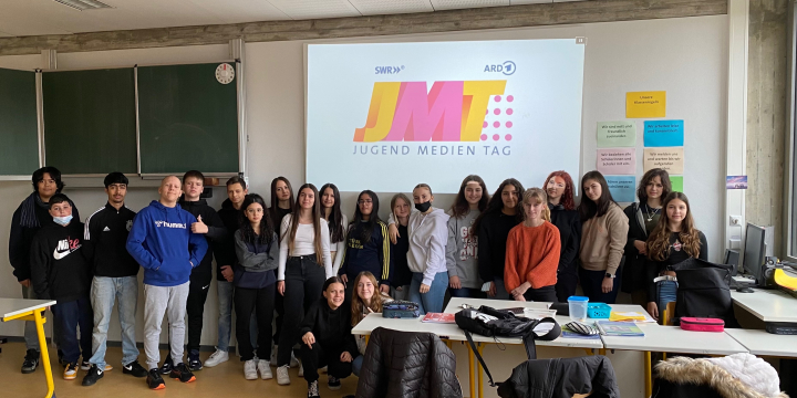 Klasse 8a beim Jugendmedientag 2022